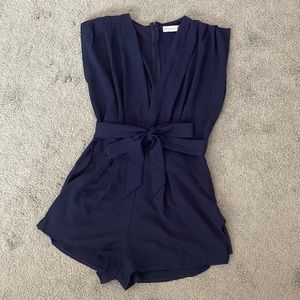Hello Molly navy romper in size 10 (Aus) which is size 6 US